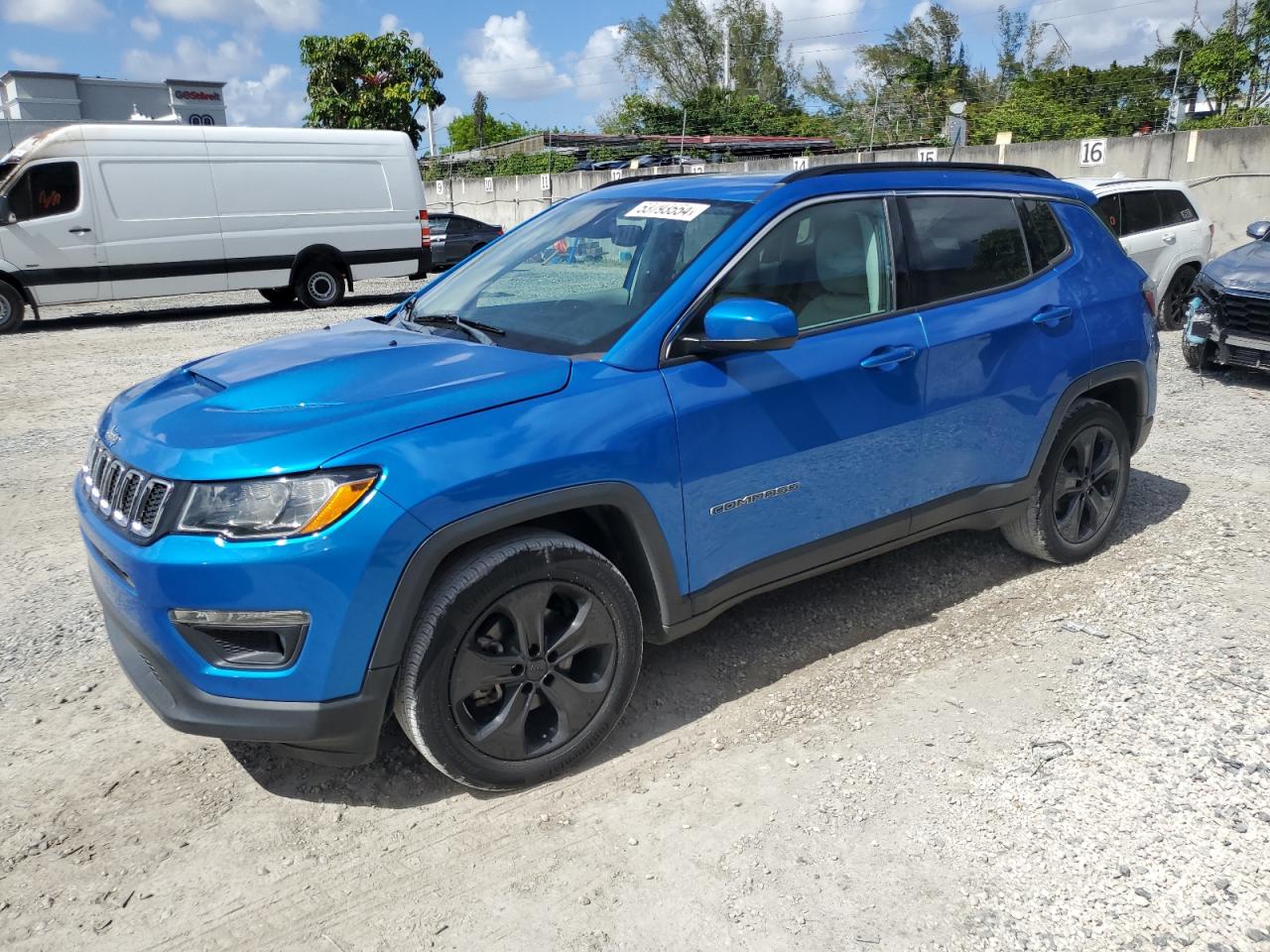 2019 Jeep Compass Latitude vin: 3C4NJCBB5KT711444