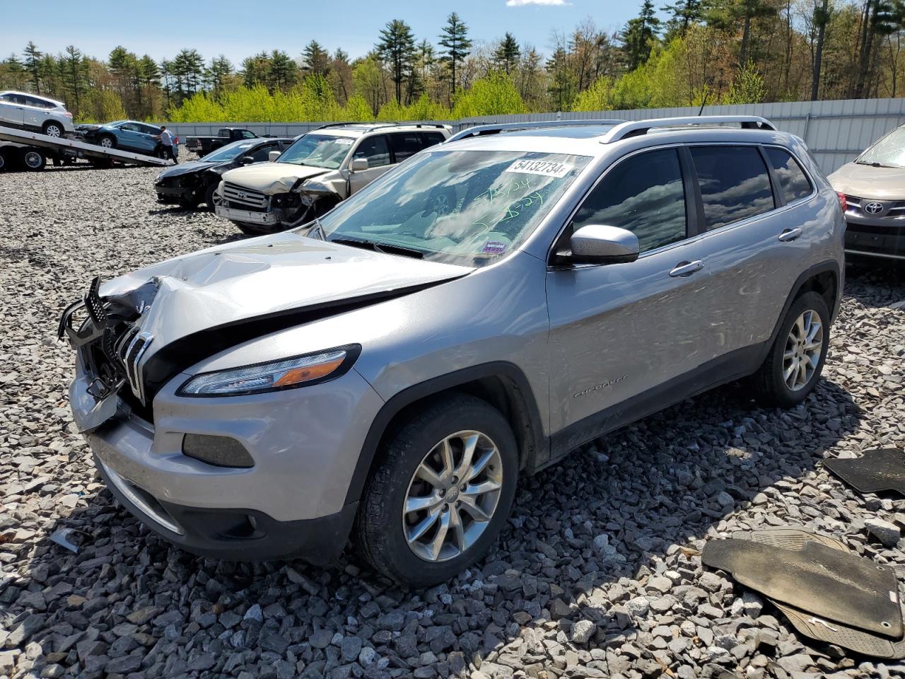 2014 Jeep Cherokee Limited vin: 1C4PJMDS9EW131351