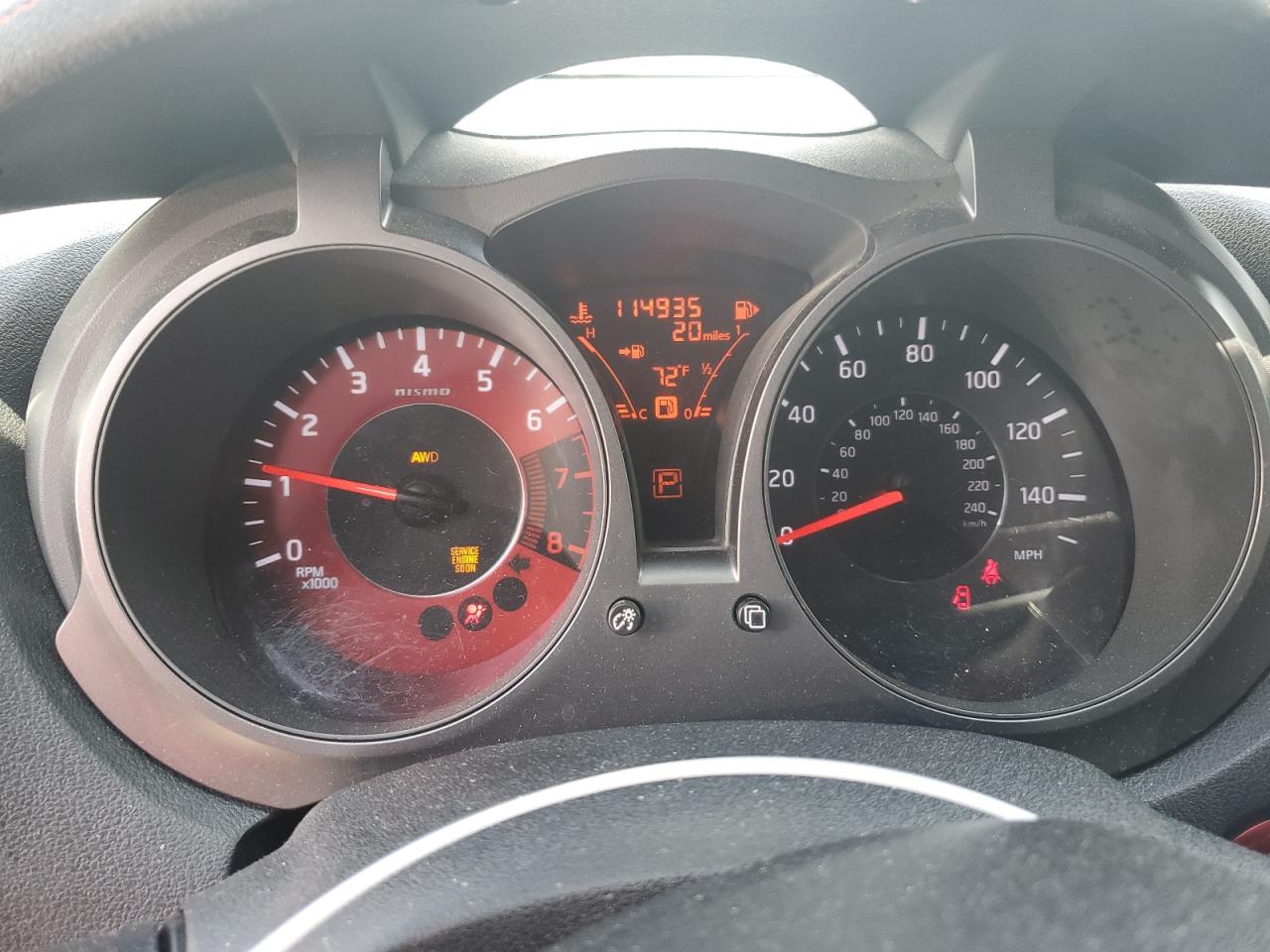 JN8DF5MV0ET150476 2014 Nissan Juke Nismo Rs