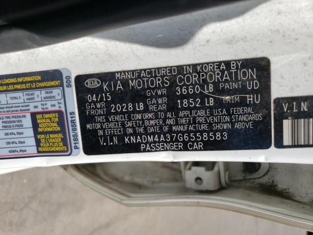 2016 KIA RIO LX - KNADM4A37G6558583