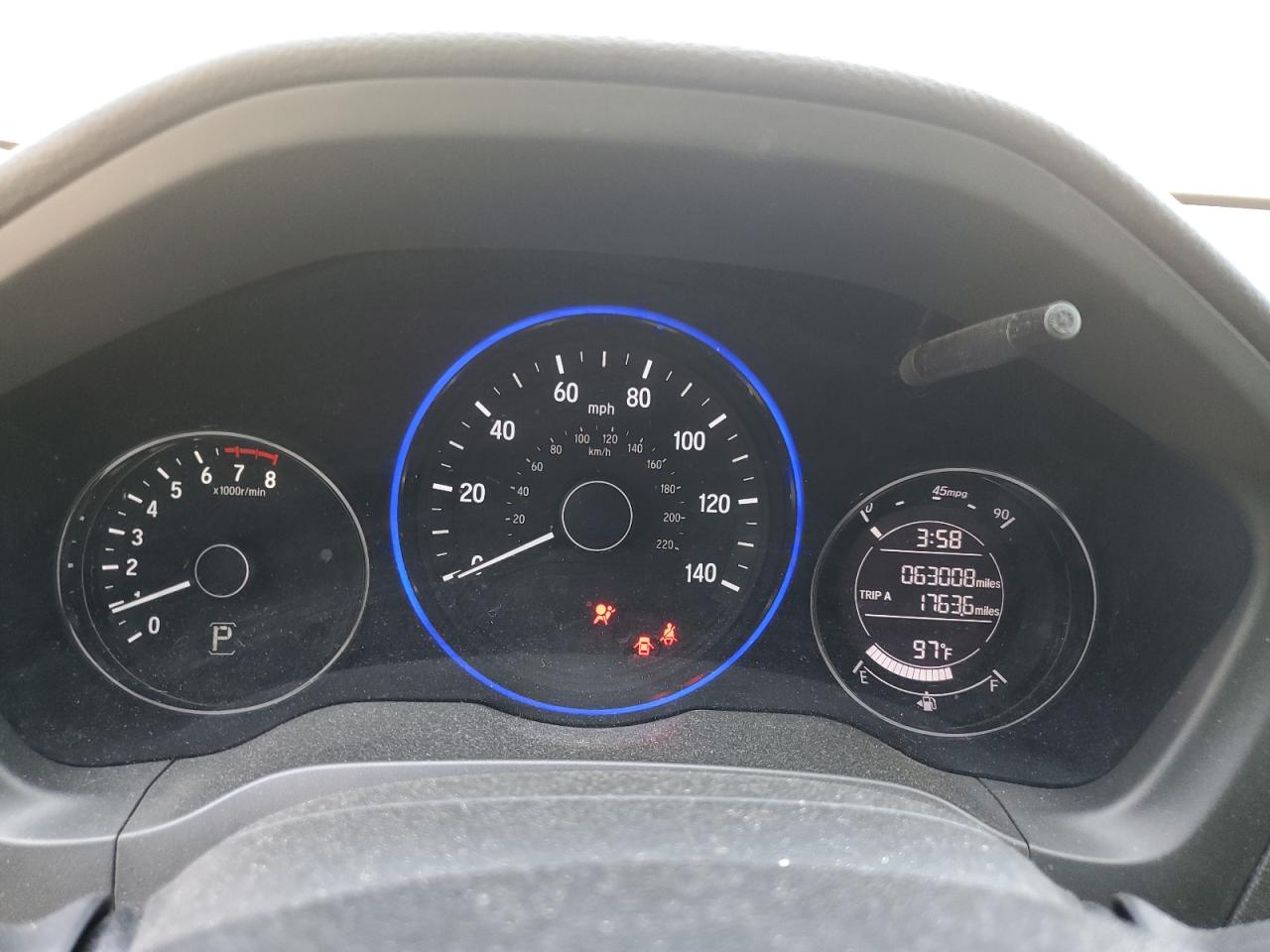 3CZRU6H77HM733584 2017 Honda Hr-V Exl