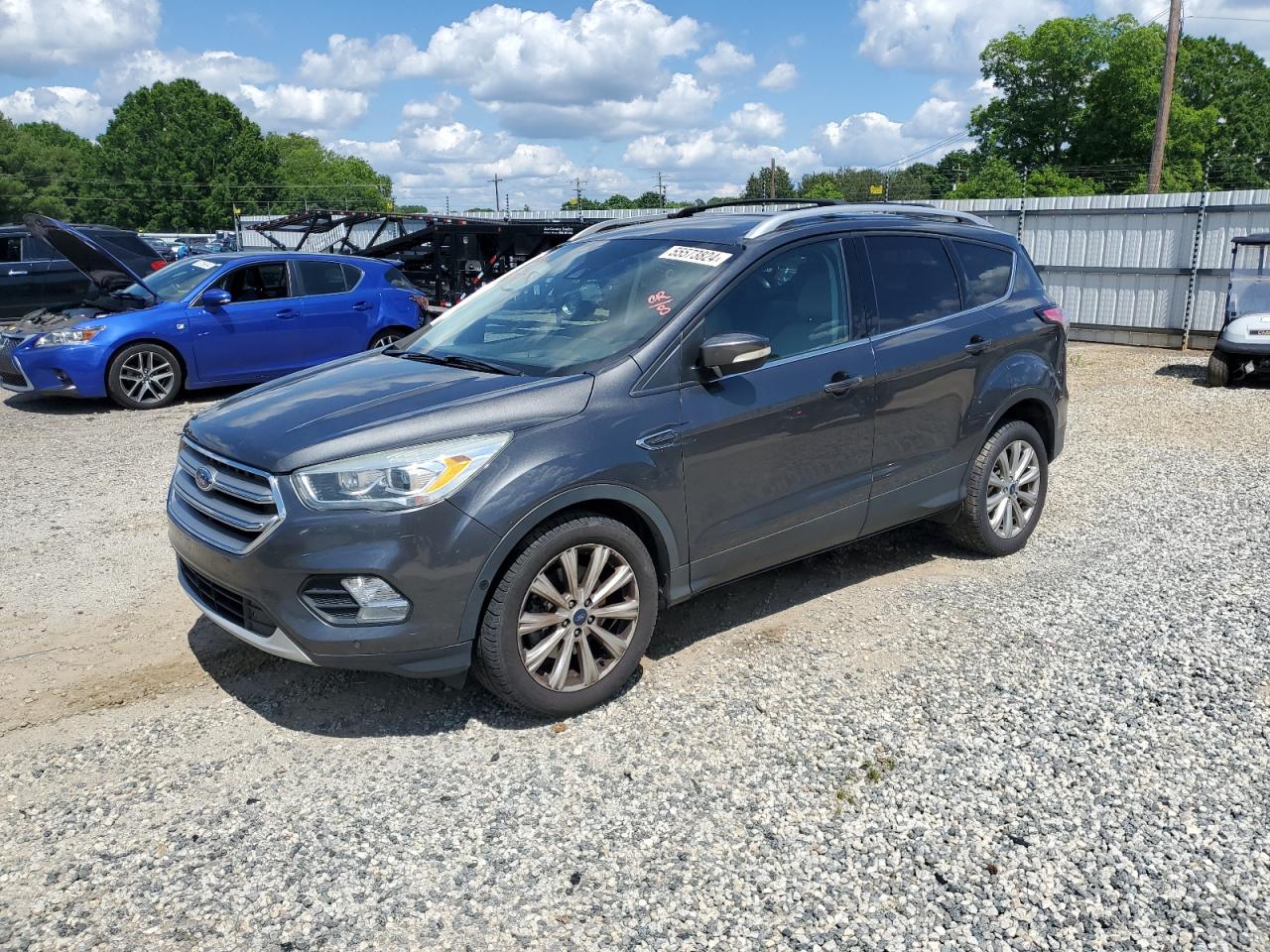 2017 Ford Escape Titanium vin: 1FMCU9J93HUC91581