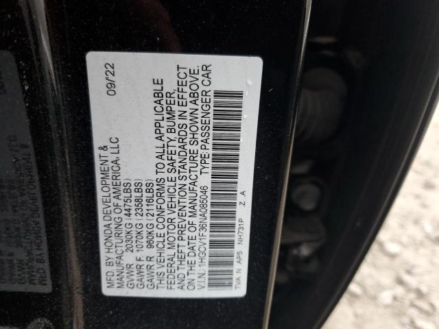 VIN 1HGCV1F36NA085046 2022 Honda Accord, Sport no.13