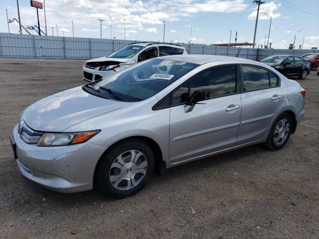 2012 Honda Civic Hybrid L VIN: JHMFB4F30CS000312 Lot: 54046584