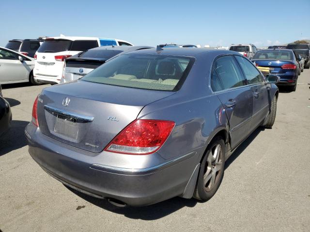 ACURA RL 2005 gray  gas JH4KB16535C013941 photo #4