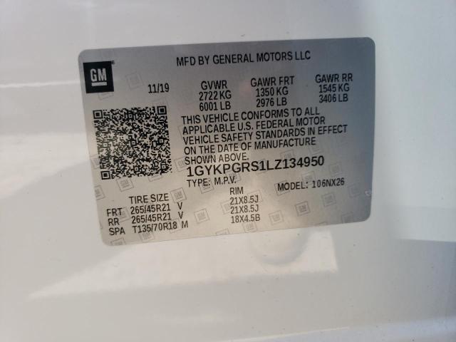 2020 CADILLAC XT6 SPORT - 1GYKPGRS1LZ134950
