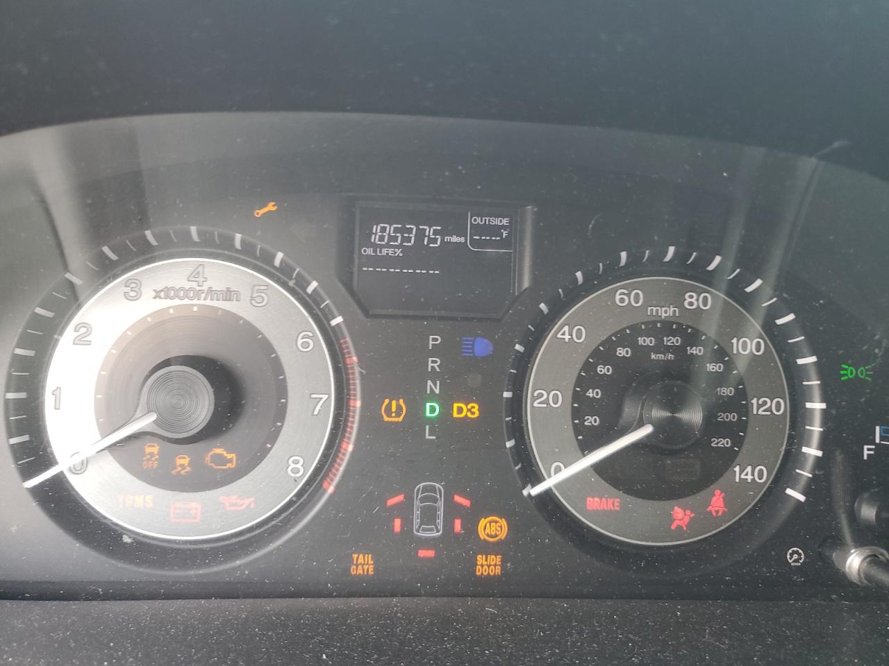 5FNRL5H68CB069626 2012 Honda Odyssey Exl