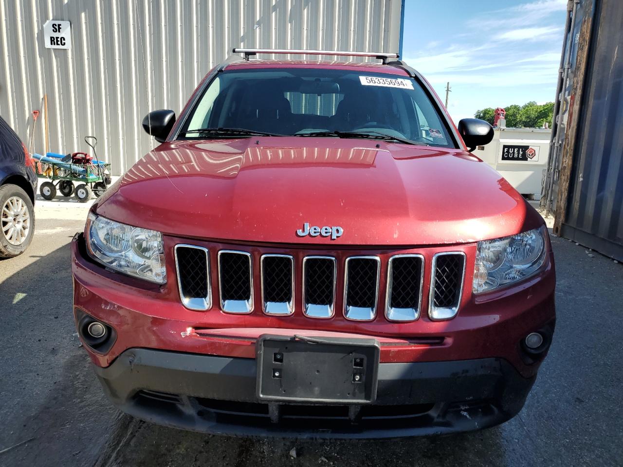 1C4NJDEB7CD633306 2012 Jeep Compass Latitude