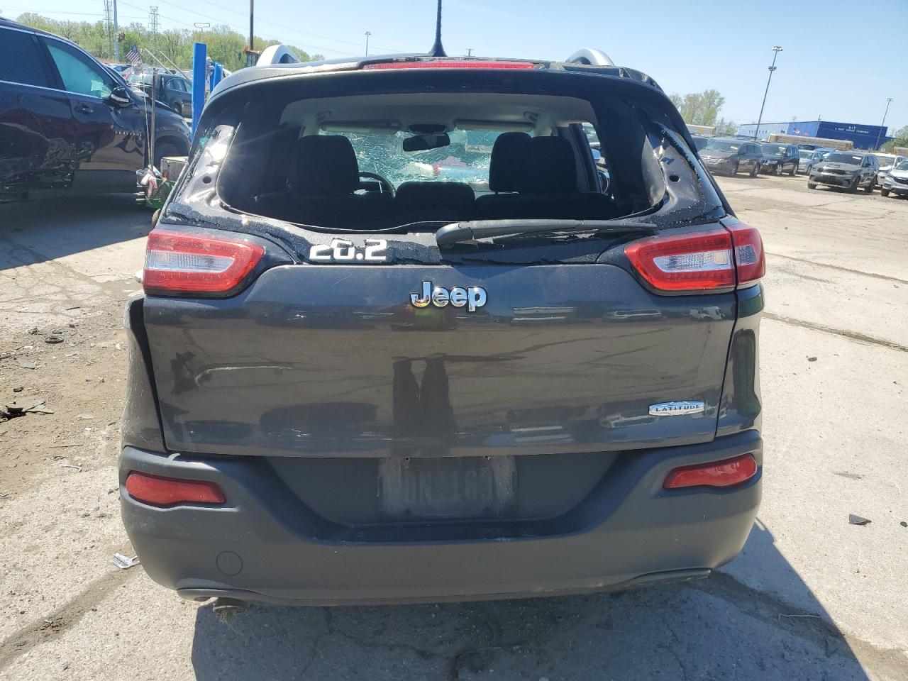 1C4PJLCB4EW258892 2014 Jeep Cherokee Latitude