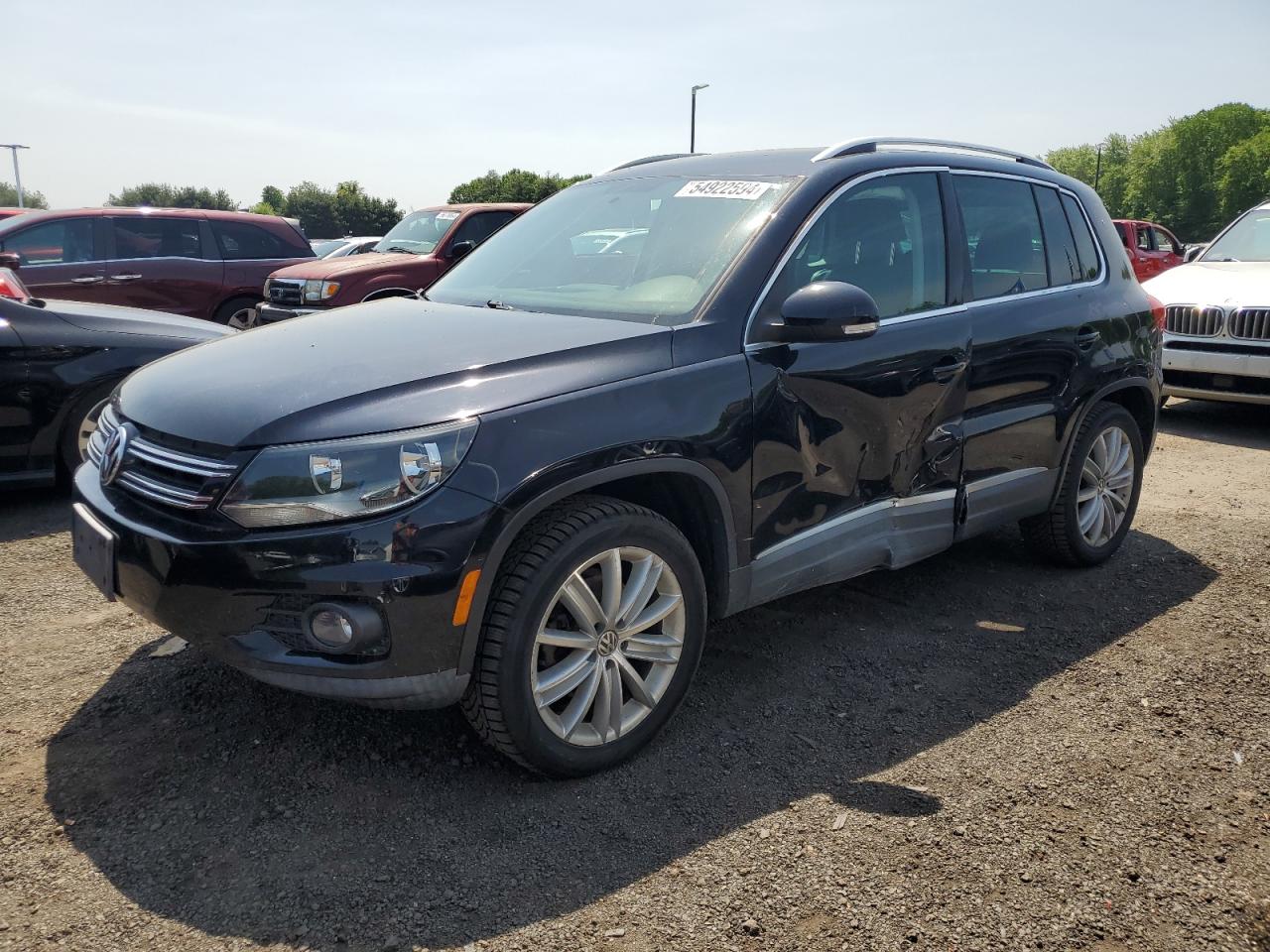 WVGBV7AX1CW546396 2012 Volkswagen Tiguan S