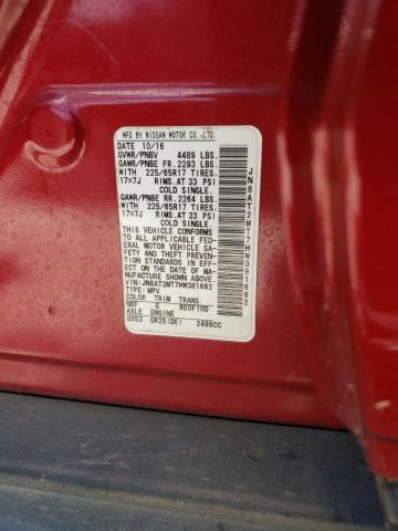 2017 Nissan Rogue S VIN: JN8AT2MT7HW381662 Lot: 55801614