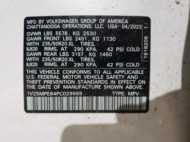 2023 VOLKSWAGEN ID.4 S - 1V25MPE84PC029669