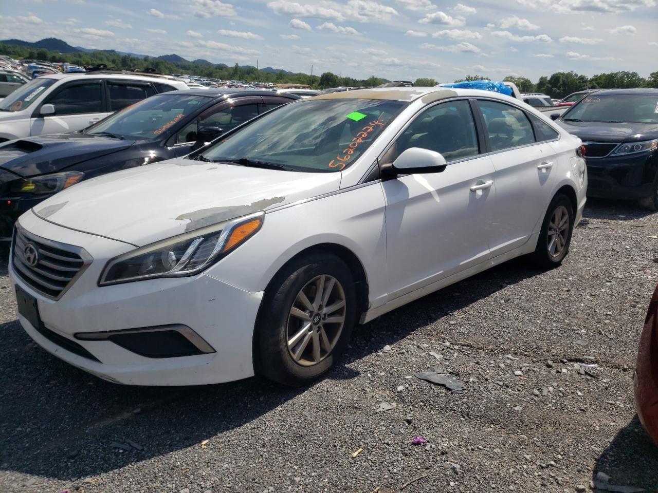 2017 Hyundai Sonata Se vin: 5NPE24AF4HH452364