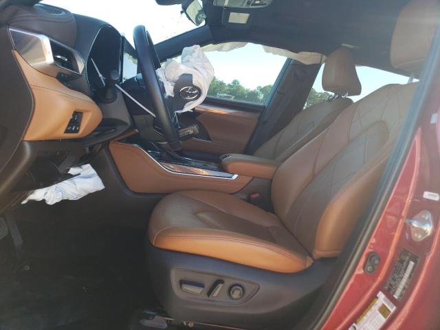 2022 Toyota Highlander Platinum VIN: 5TDFZRAHXNS098127 Lot: 56592634