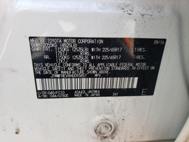 2017 Toyota Rav4 Xle VIN: JTMWFREVXHD093857 Lot: 55793964