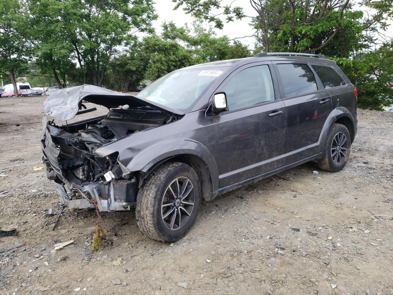 3C4PDCAB1JT444738 2018 Dodge Journey Se