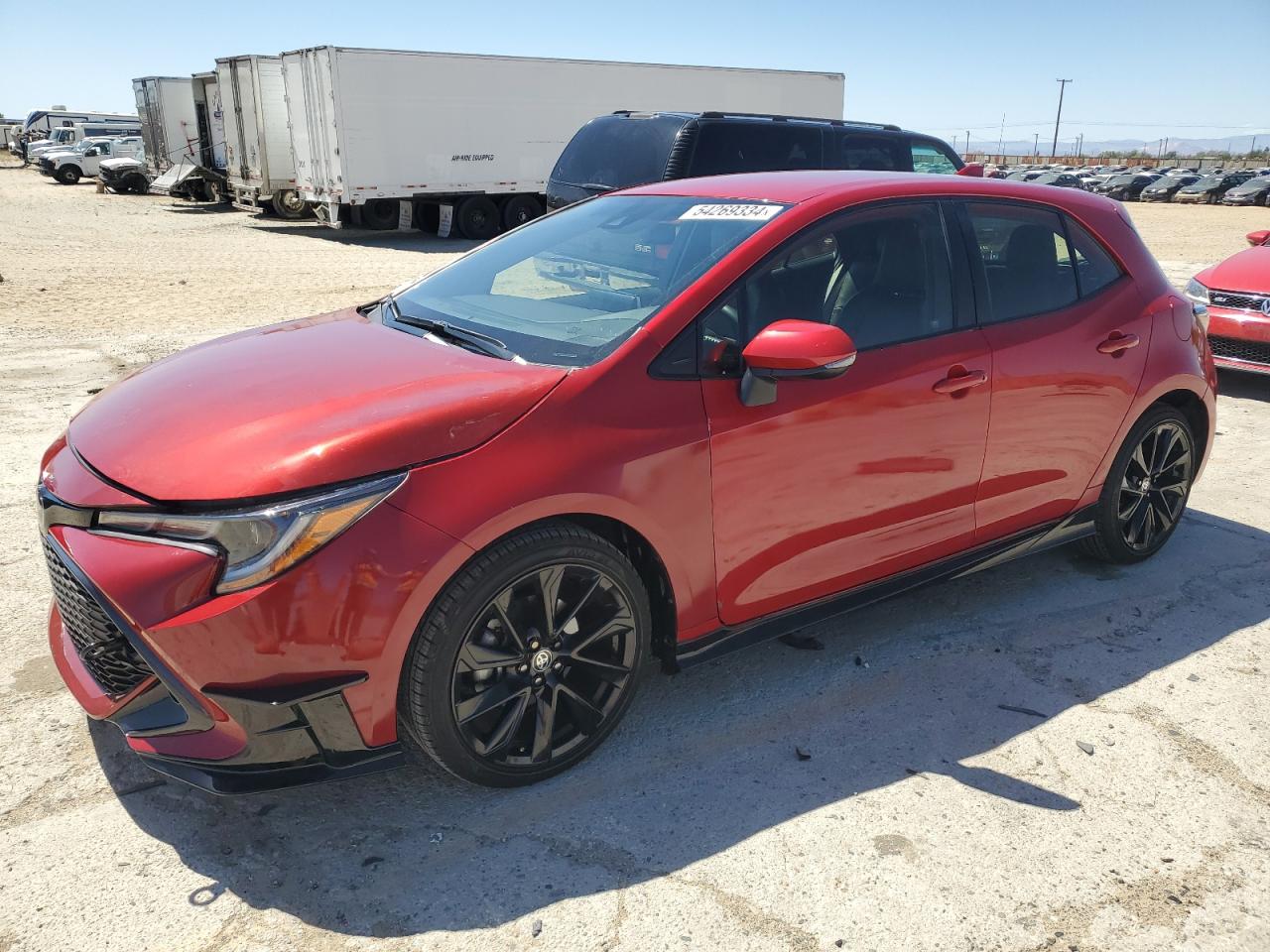 2021 Toyota Corolla Se vin: JTND4MBEXM3114870