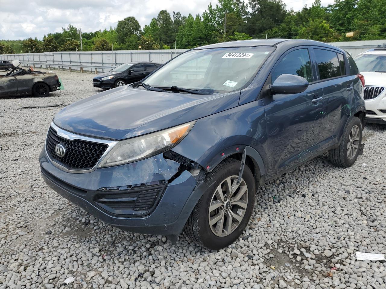 2015 Kia Sportage Lx vin: KNDPB3AC5F7738041