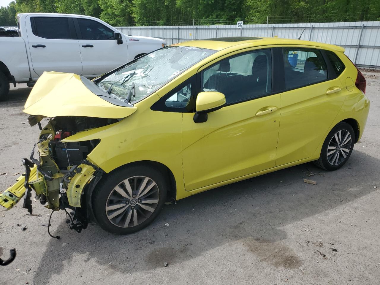 3HGGK5H89FM760693 2015 Honda Fit Ex