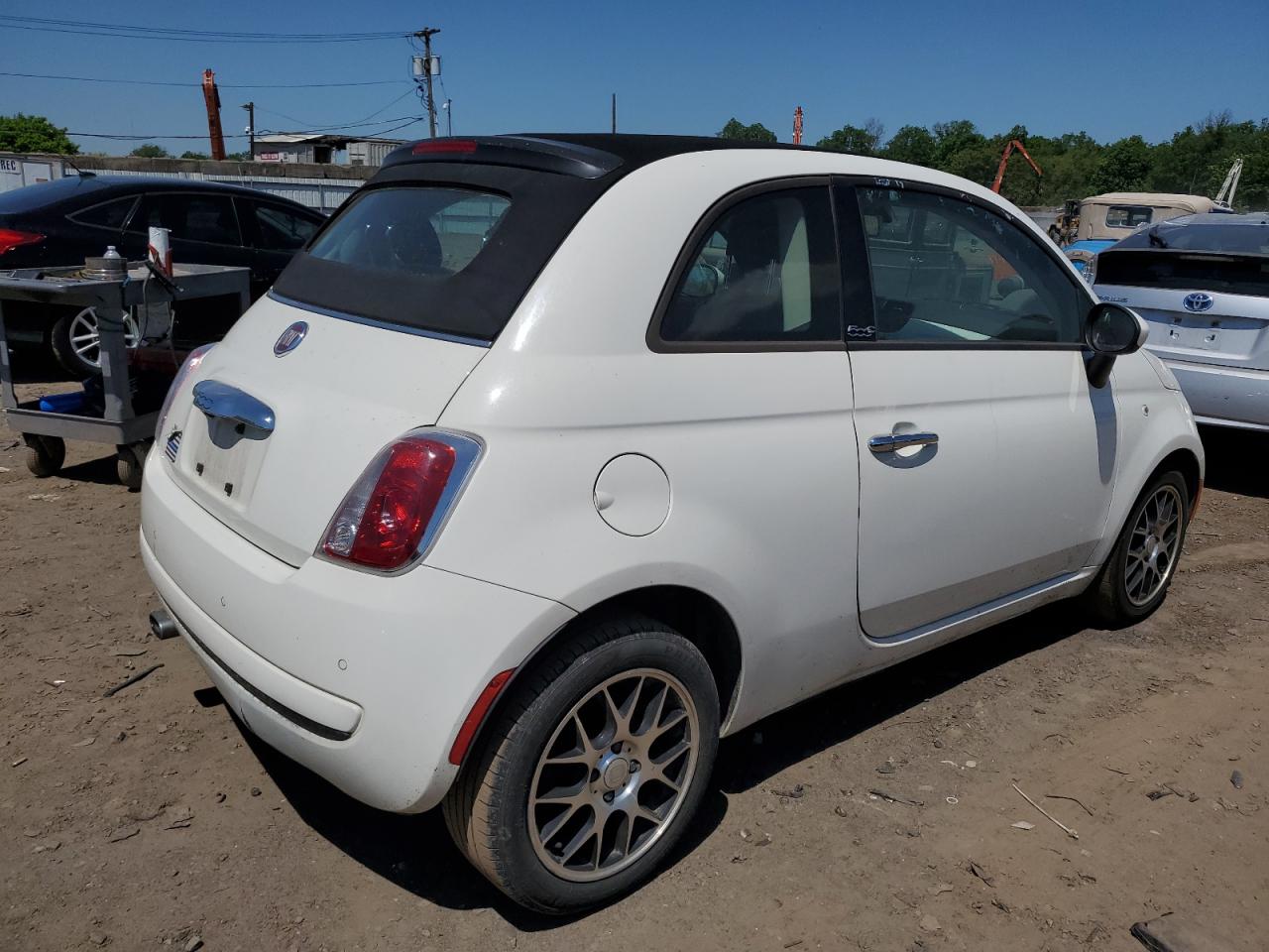 2013 Fiat 500 Pop vin: 3C3CFFDR2DT674347