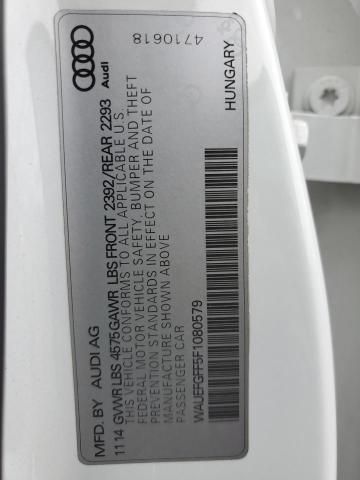 2015 AUDI A3 PREMIUM - WAUEFGFF5F1080579