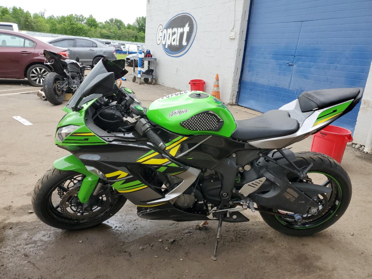 Buy 2016 Kawasaki Zx636 E 4 JKBZXJE10GA****** from USA Auctions 