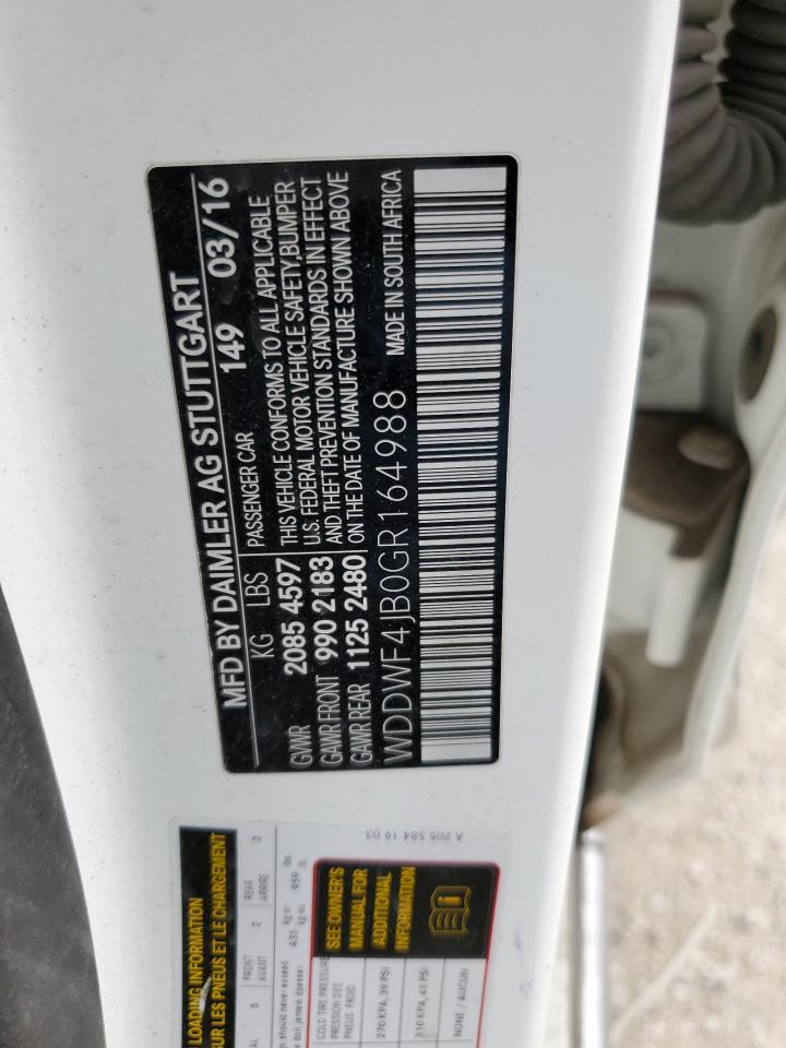 WDDWF4JB0GR164988 2016 Mercedes-Benz C 300