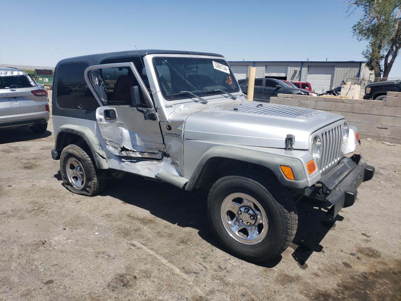 1J4FA39S82P746097 2002 Jeep Wrangler / Tj X