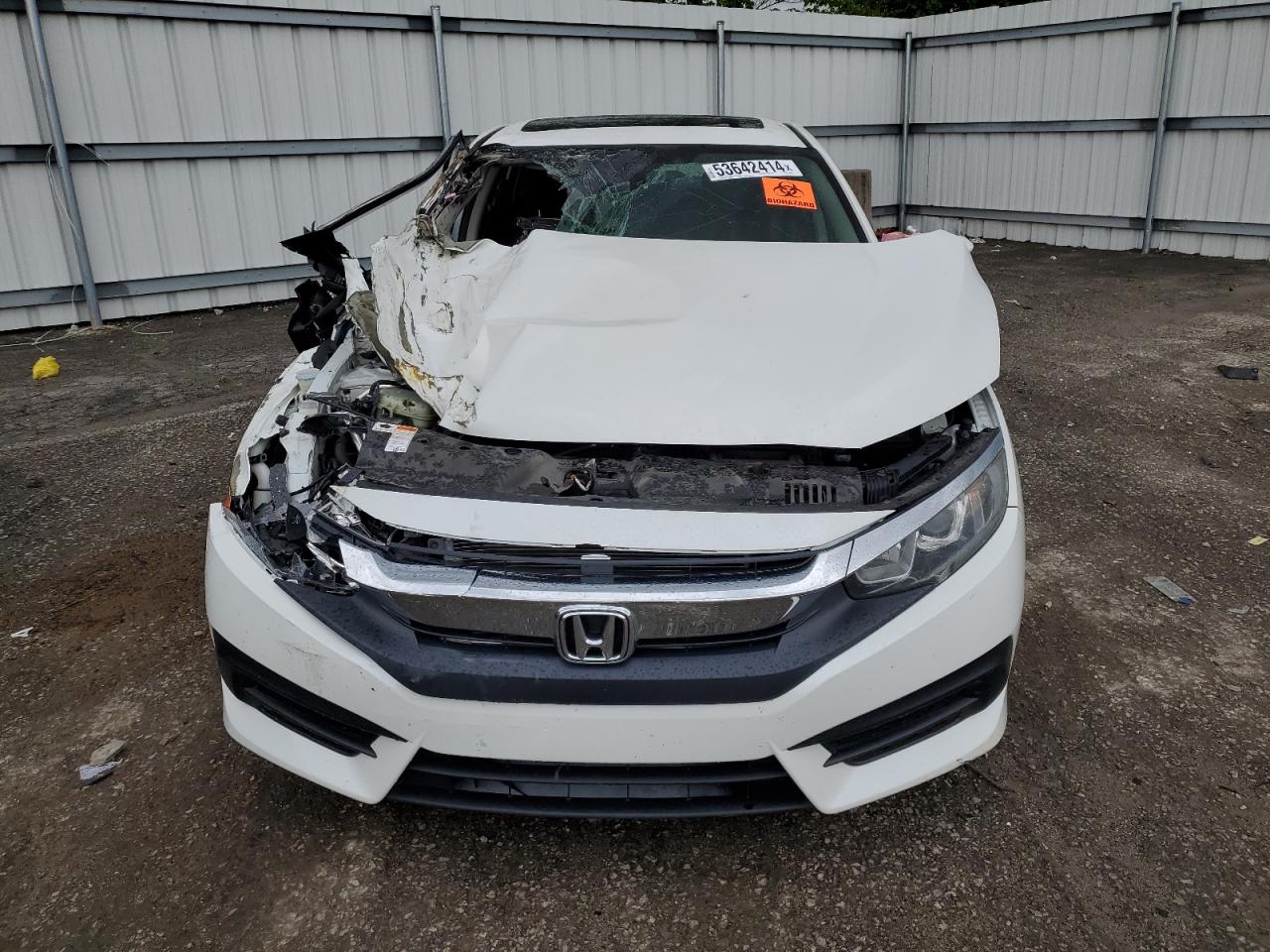 2HGFC2F75JH543876 2018 Honda Civic Ex