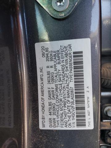 1HGCV2F35LA020837 Honda Accord SPO 12