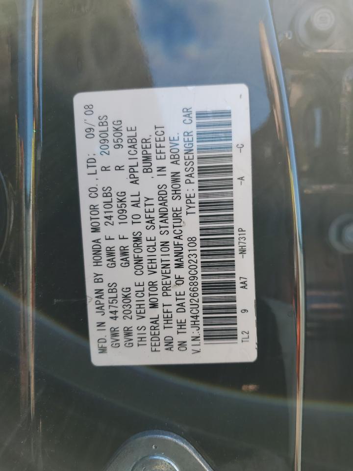 JH4CU26689C023108 2009 Acura Tsx