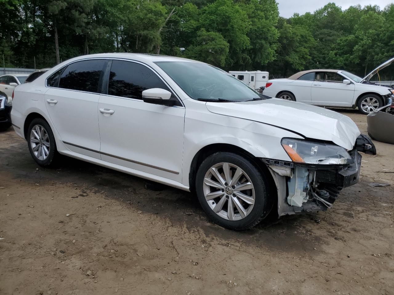 1VWCP7A38DC016684 2013 Volkswagen Passat Sel