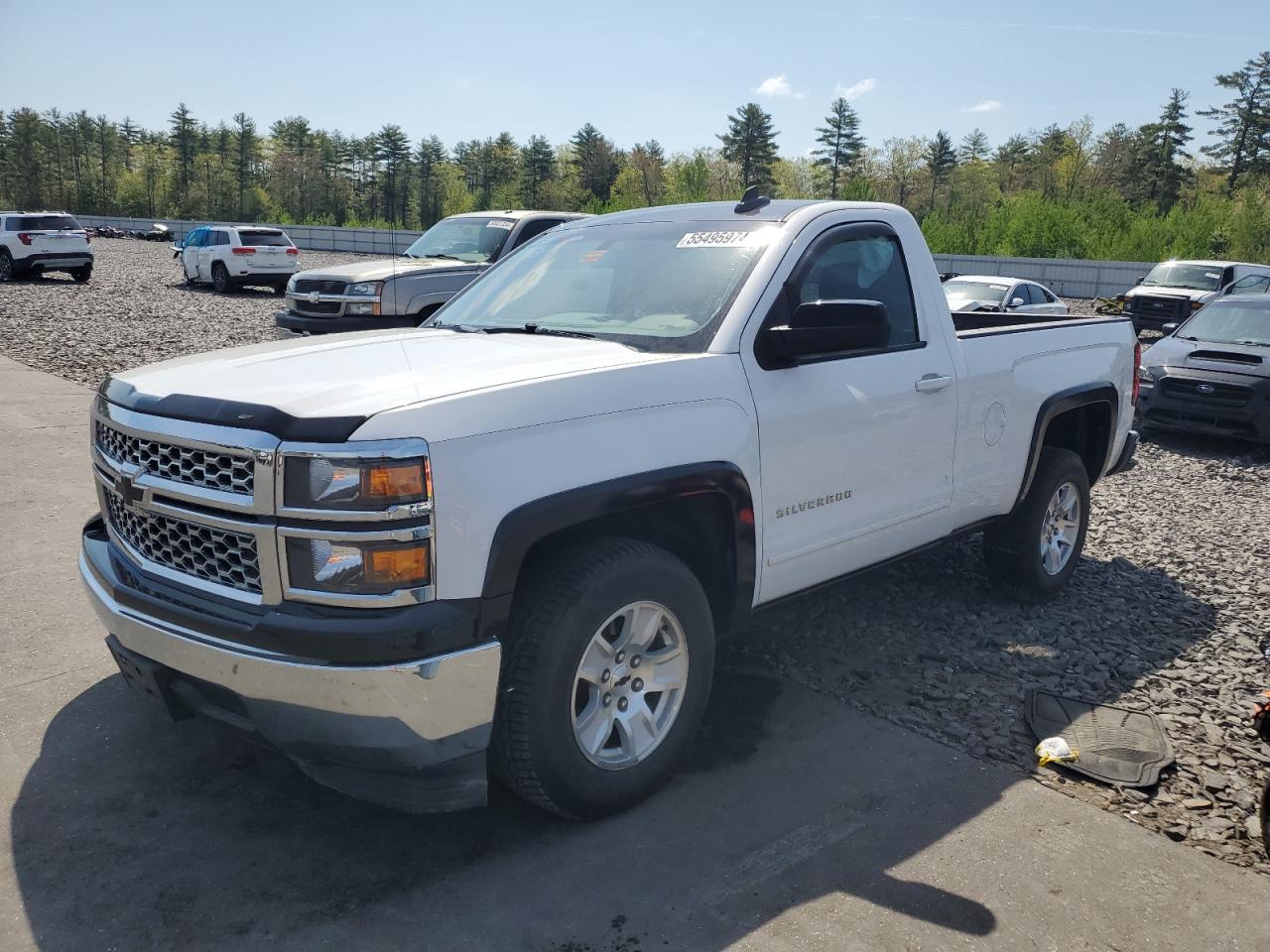 1GCNCREH5FZ216706 2015 Chevrolet Silverado C1500 Lt