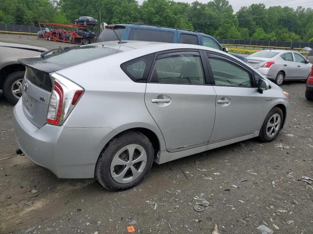 2013 Toyota Prius VIN: JTDKN3DU2D0344122 Lot: 54363814