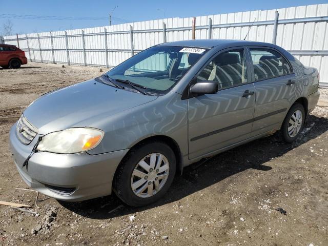 2003 Toyota Corolla Ce VIN: 2T1BR32E43C724857 Lot: 54172584