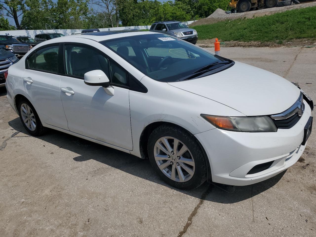 Lot #2754006961 2012 HONDA CIVIC EX