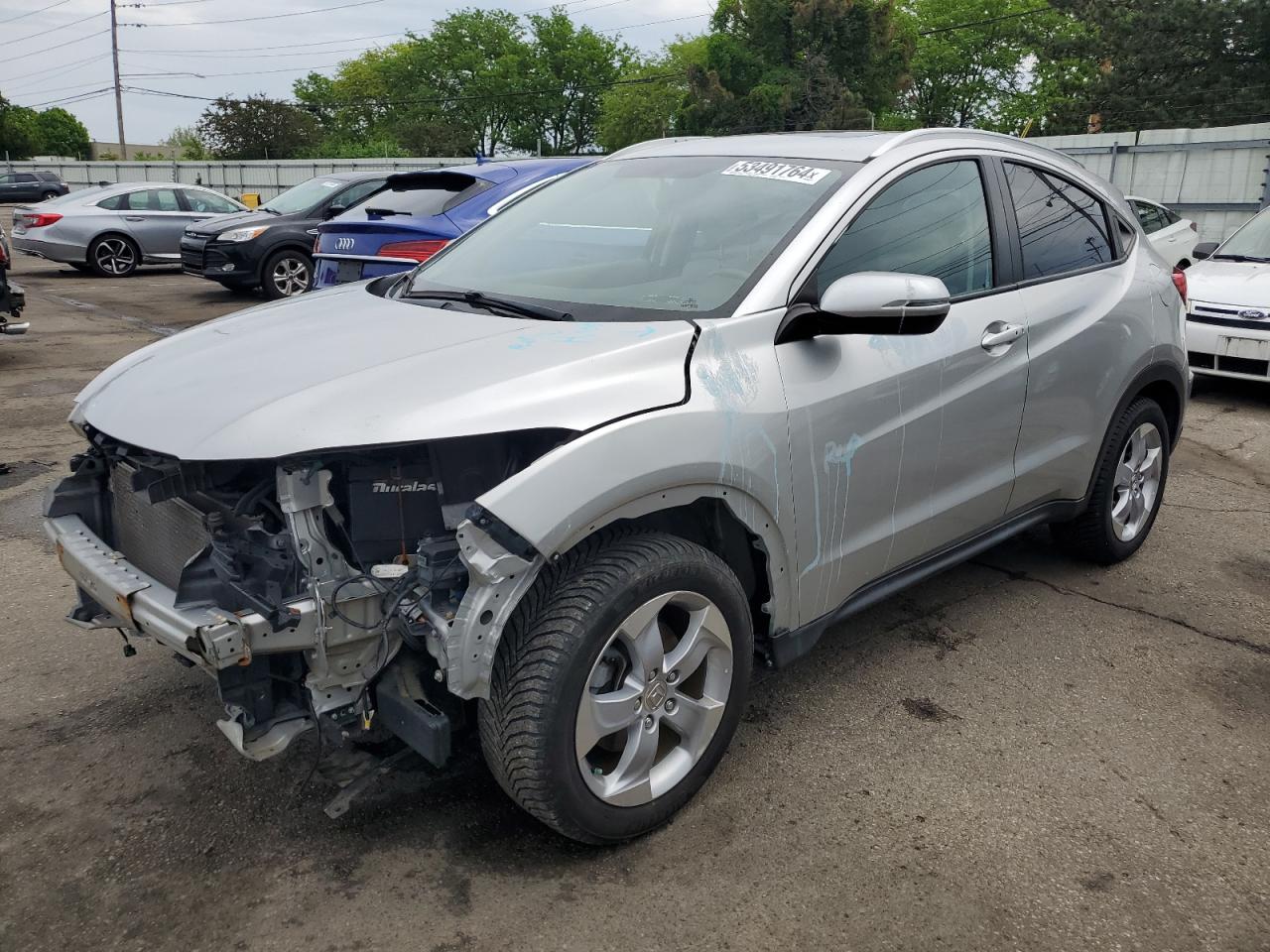 3CZRU6H77GM754045 2016 Honda Hr-V Exl