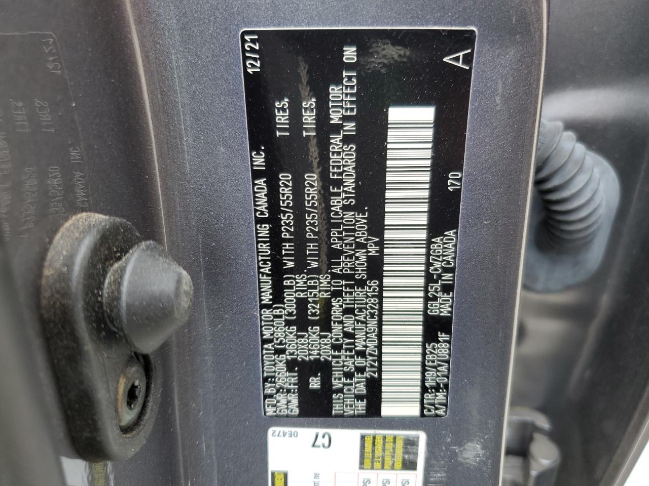 2T2YZMDA9NC328156 2022 Lexus Rx 350 F-Sport