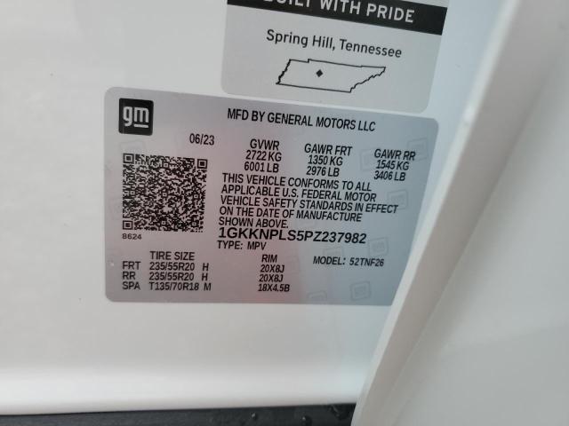 2023 GMC Acadia Denali VIN: 1GKKNPLS5PZ237982 Lot: 52851654