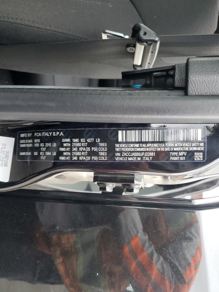 ZACCJABB9JPJ22881 2018 Jeep Renegade Latitude