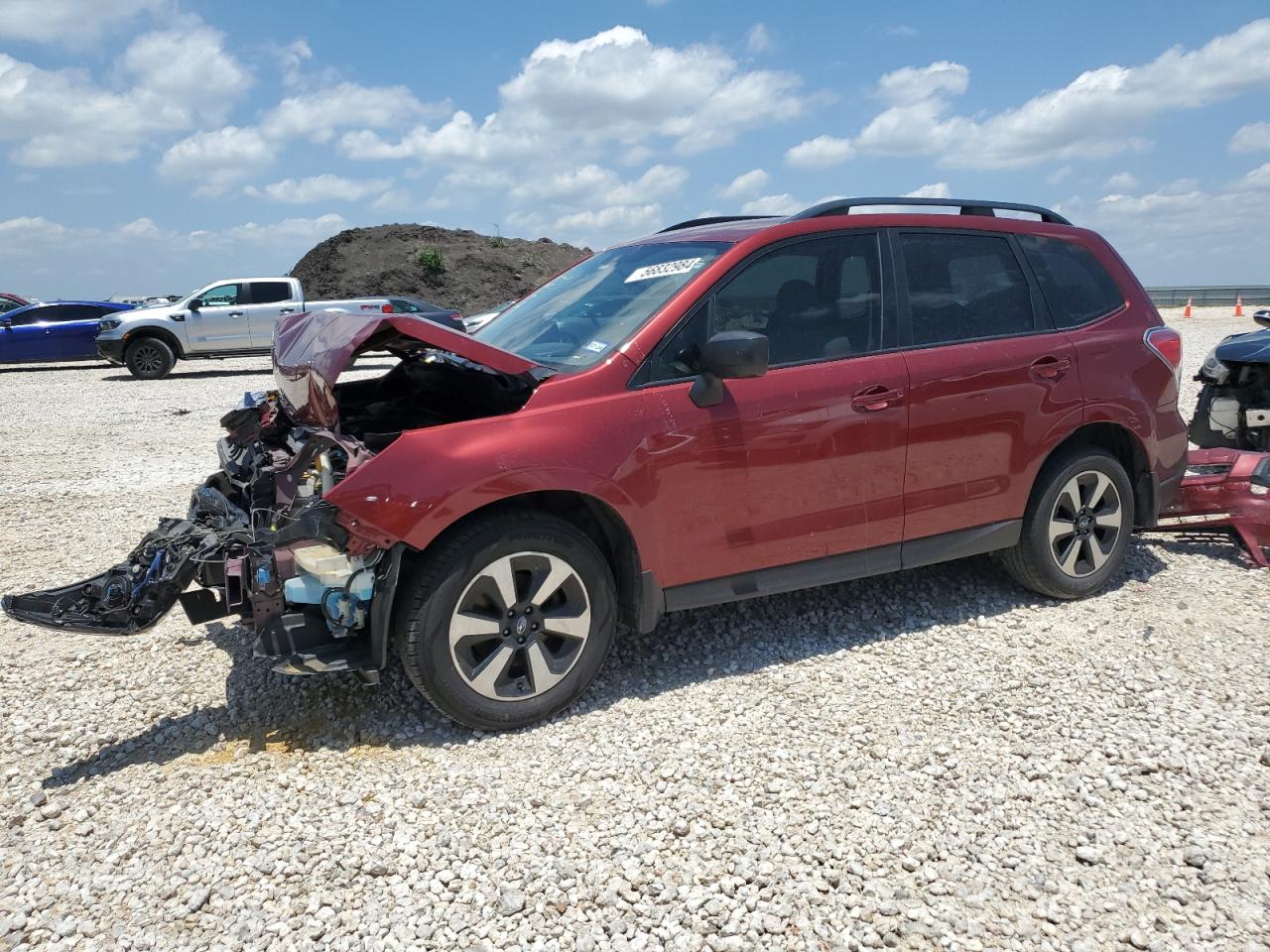 2018 Subaru Forester 2.5I vin: JF2SJABC7JH592696