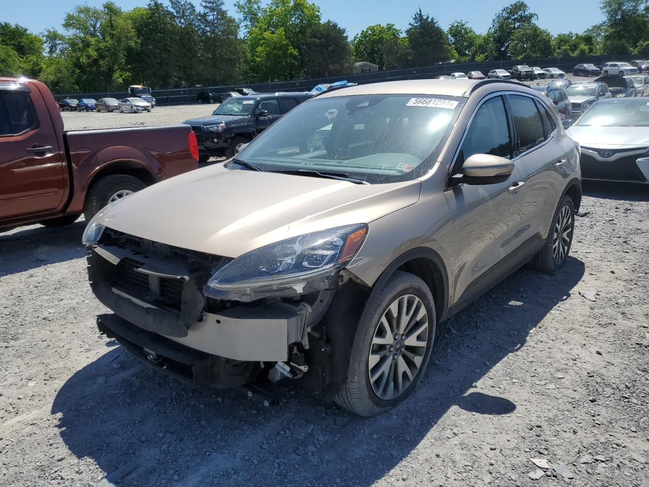 Lot #2718379422 2020 FORD ESCAPE TIT