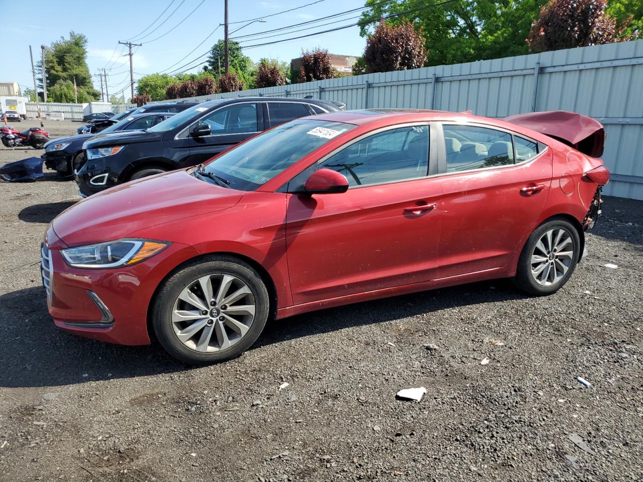 2017 Hyundai Elantra Se vin: KMHD84LF0HU313292