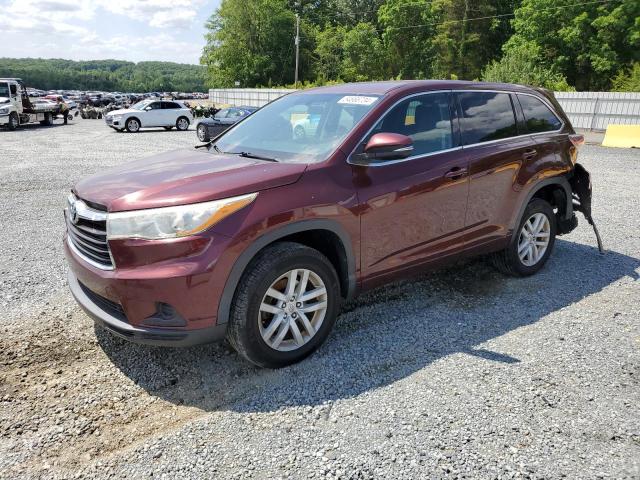 2015 Toyota Highlander Le VIN: 5TDZKRFH2FS099204 Lot: 54666734