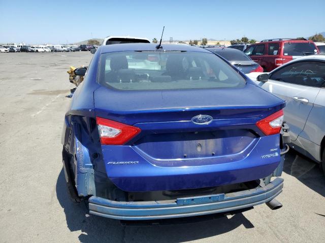 2016 Ford Fusion Se Hybrid VIN: 3FA6P0LU3GR173628 Lot: 54721274