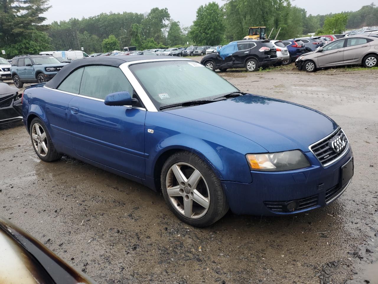 WAUDT48H35K008516 2005 Audi A4 Quattro Cabriolet