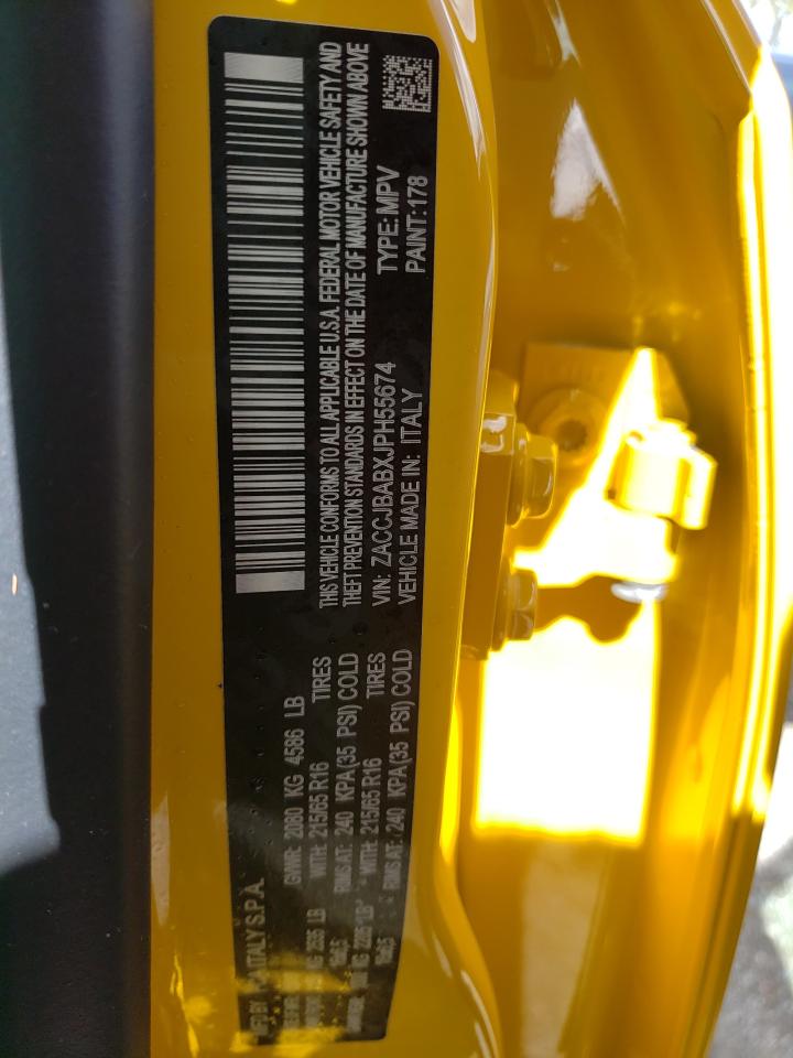 ZACCJBABXJPH55674 2018 Jeep Renegade Sport