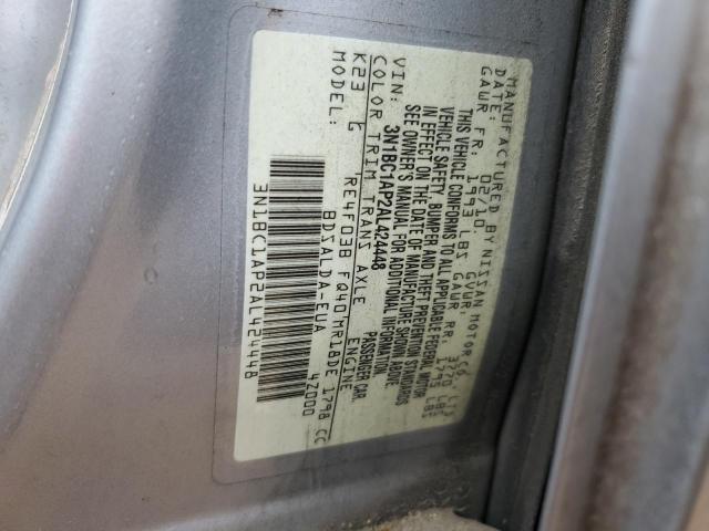 2010 Nissan Versa S VIN: 3N1BC1AP2AL424448 Lot: 54376034