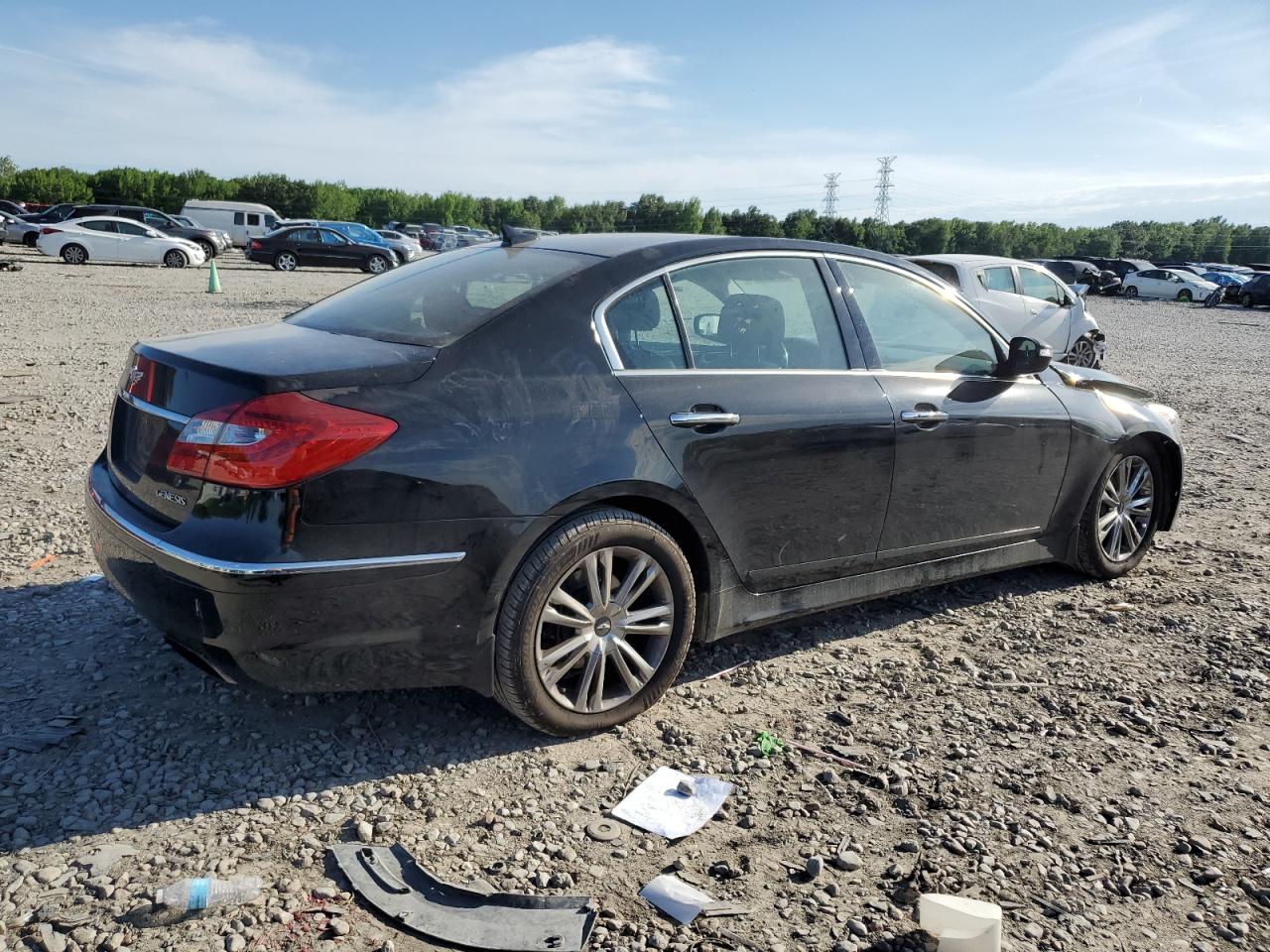 KMHGC4DD0EU264454 2014 Hyundai Genesis 3.8L