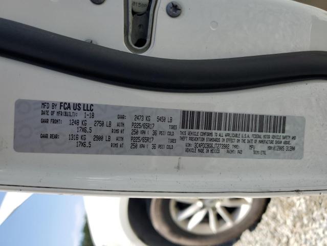 2018 Dodge Journey Sxt VIN: 3C4PDCBG6JT273902 Lot: 56293714